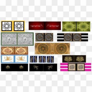 By Reducing And Enlarging The Size Of Each Image I - Saracen Medieval Banner, HD Png Download