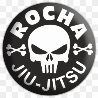 Rocha Skull Logo - Bjj Skull, HD Png Download