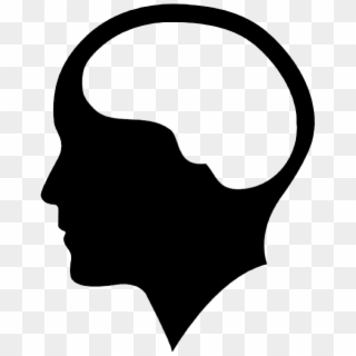 Download - Head Brain Silhouette, HD Png Download