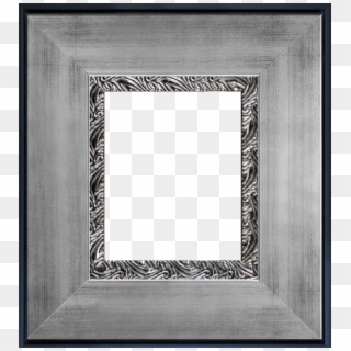 Ornate Silver King Custom Stacked Frame - Mirror, HD Png Download