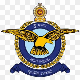 Sri Lanka Air Force Emblem - Sri Lanka Air Force Logo, HD Png Download