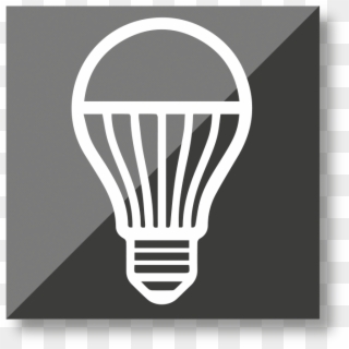 Washing Machine Icon, Led Light Bulb Icon - Led Bulb Icon Png, Transparent Png