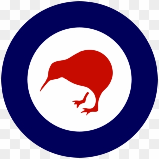 The Logo For The Royal New Zealand Air Force Is A Kiwi - Royal New Zealand Air Force, HD Png Download