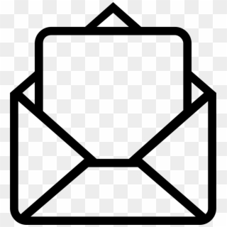Email Symbol Clipart Email Computer Icons Bounce Address - Open Envelope Icon Png, Transparent Png