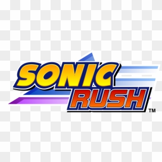 Sonic Rush - Sonic Rush Logo Png, Transparent Png