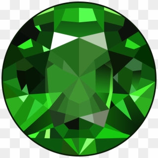 Diamond Emerald Gem - Emerald Png, Transparent Png