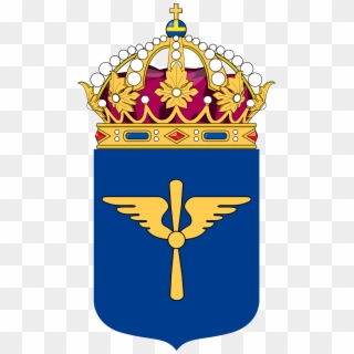 Swedish Air Force - Lesser Coat Of Arms Sweden, HD Png Download