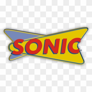 Sonic Logo Bevel - Sonic Fast Food, HD Png Download