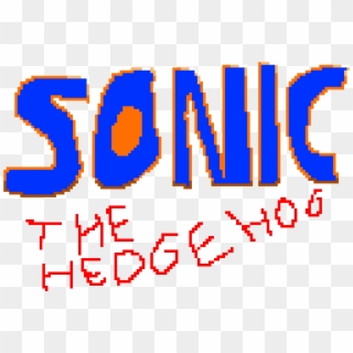 Sonic The Hedgehog Logo - Graphic Design, HD Png Download