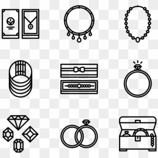 Jewelry - Clock Icon Vector Free, HD Png Download