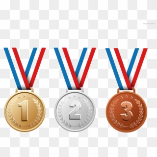 Gold Silver And Bronze Medals Png Transparent Image - Gold Silver Bronze Medal Png, Png Download