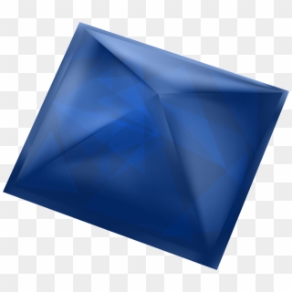 Blue Gem Png Clipart - Triangle, Transparent Png