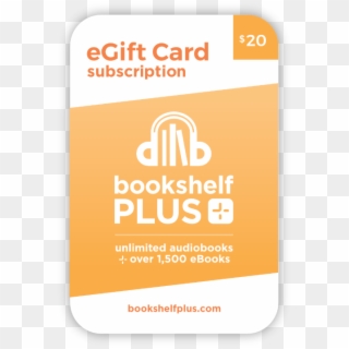 Bookshelf Plus Subscription Egift Card - Graphics, HD Png Download