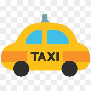 File - Emoji U1f695 - Svg - Taxi Emoji, HD Png Download