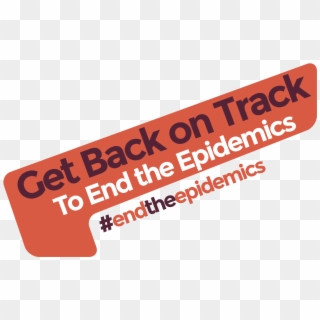 Get Back On Track To End The Epidemics - Graphic Design, HD Png Download