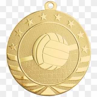 Picture Of Volleyball Starbrite Medal - Soccer Medal Png, Transparent Png