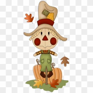 Scarecrow * - Whimsical Clip Art For Fall, HD Png Download