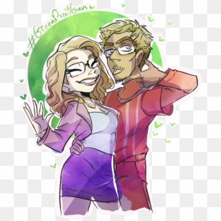 Am I Seriously Living In A World Where Laci Green Is - Chris Ray Gun And Laci Green Fan Art, HD Png Download
