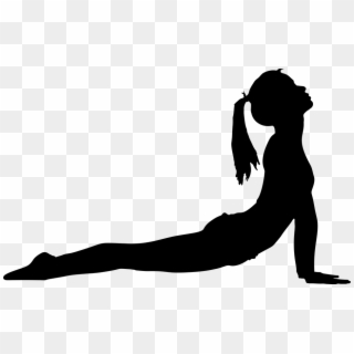 Exercise Png - Yoga Pose Clipart, Transparent Png