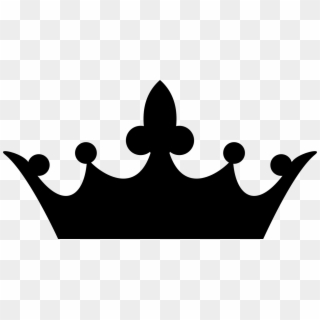 Silhouette Crown Clip Art - Crown Silhouette Png, Transparent Png