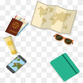 Tourist Poster Travel Map, Visa Passport Passport,, HD Png Download