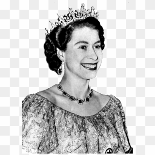 Download Queen Elizabeth Vintage Picture Transparent - Elizabeth Young, HD Png Download