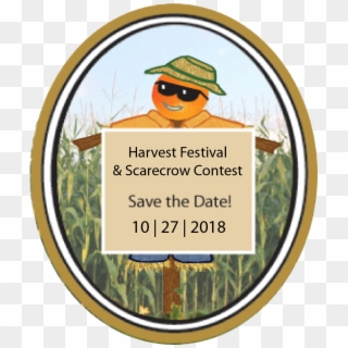 Harvest Festival & Scarecrow Contest - Label, HD Png Download