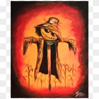 “scarecrow” - Painting, HD Png Download