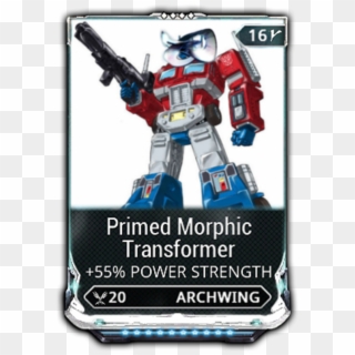 Primed Morphic Transformer - Transformers Optimus Prime Original, HD Png Download