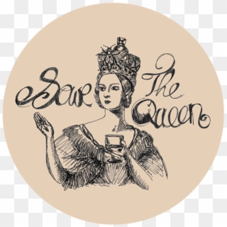 Logo Save The Queen Gin 1 - Fashion Illustration, HD Png Download