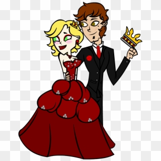 Prom King And Queen Png - King And Queen Clipart Png, Transparent Png