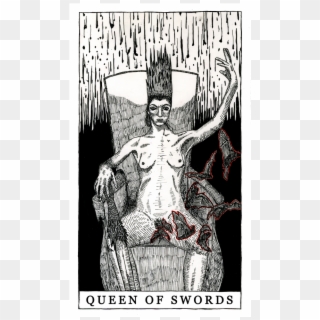 Swords Queen - Tarot Restless, HD Png Download
