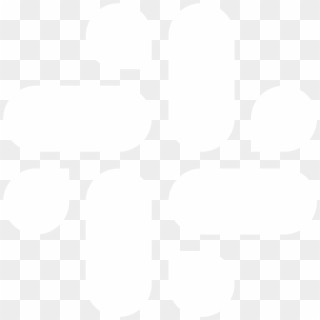 Slack Logo White - New Slack Logo Black And White, HD Png Download
