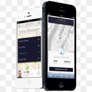 Share Your Eta - Uber Share Trip Status, HD Png Download