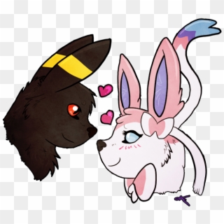 Clipart Library Library Bildresultat F - Sylveon And Umbreon In Love, HD Png Download