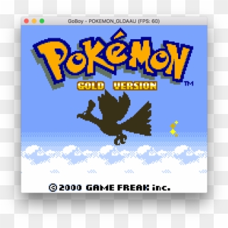 Gameboy Color Emulator In Go - Pokemon, HD Png Download