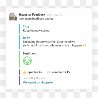 Employee Feedback Slack App - Online Anonymous Suggestion Box, HD Png Download