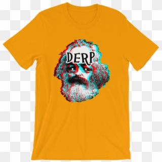 Karl Marx Derp Shirt - T-shirt, HD Png Download