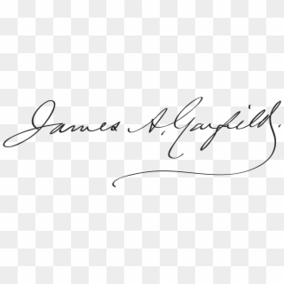 James Abram Garfield Signature - James A Garfield Png, Transparent Png