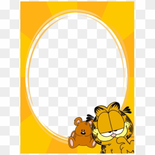 Garfield Cartoon, Definitions, Stationary, Photoshop, - Garfield Frame, HD Png Download