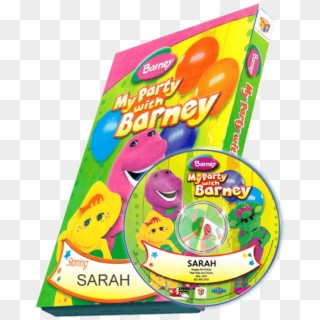 My Party With Barney - Barney My Party With Barney Dvd, HD Png Download