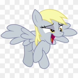 Derpy Hooves Pony Cat Mammal Cartoon Fictional Character - Derp Cat Transparent Background, HD Png Download