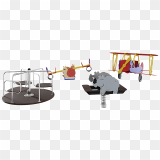 Swings, Climbing Frames, Carousel - Playground, HD Png Download