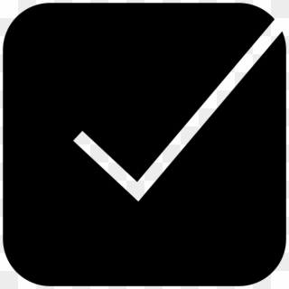 Tick Box Filled Icon - Graphic Design, HD Png Download