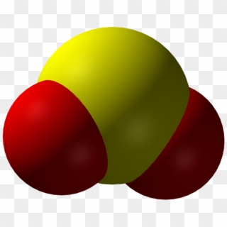 Lava Clipart Red Yellow - Sulphur Dioxide Liquid Molecule, HD Png Download