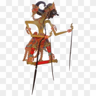 Indonesian Shadow Puppet, Wayang Kulit, Dursasana On - Wayang Kulit Puppet Png, Transparent Png