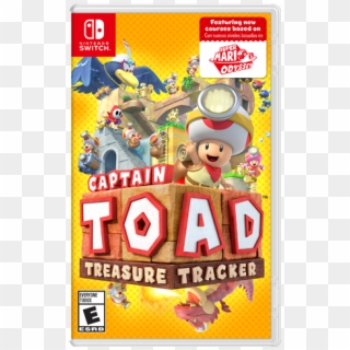 Treasure Tracker Box Art - Captain Toad Nintendo Switch, HD Png Download