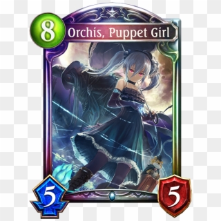 Orchis, Puppet Girl - Unbodied Witch Shadowverse, HD Png Download