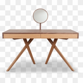 Legs Crossed Dressing Table - Folding Table, HD Png Download