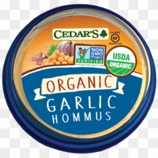 Cedar Organic Garlic Lovers Hommus - Usda Organic, HD Png Download